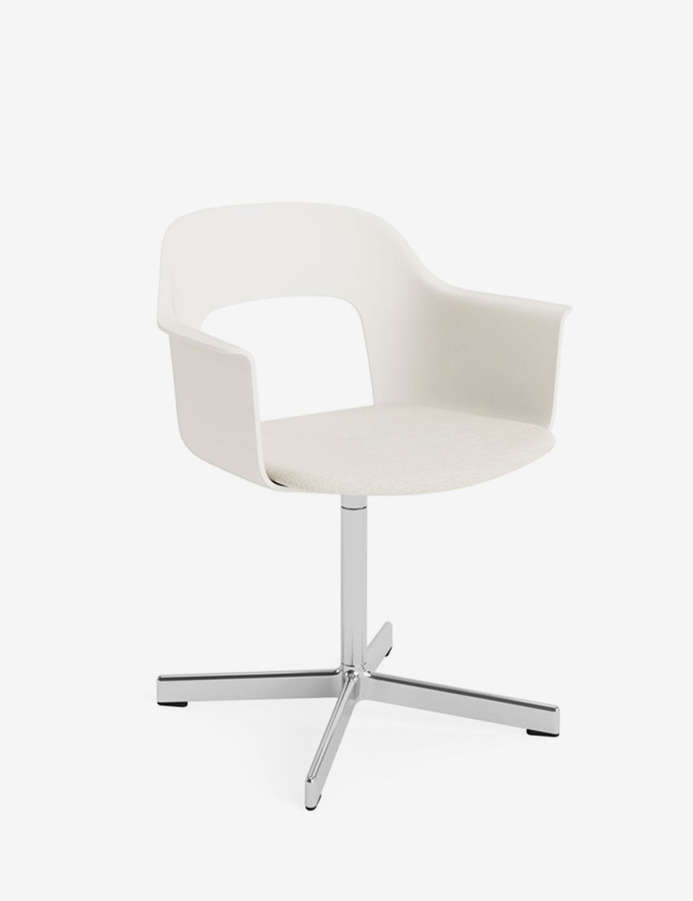 LAYOUT ARMCHAIR 233 POLISHED ALUMINIUM