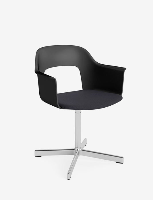 LAYOUT ARMCHAIR 233 POLISHED ALUMINIUM