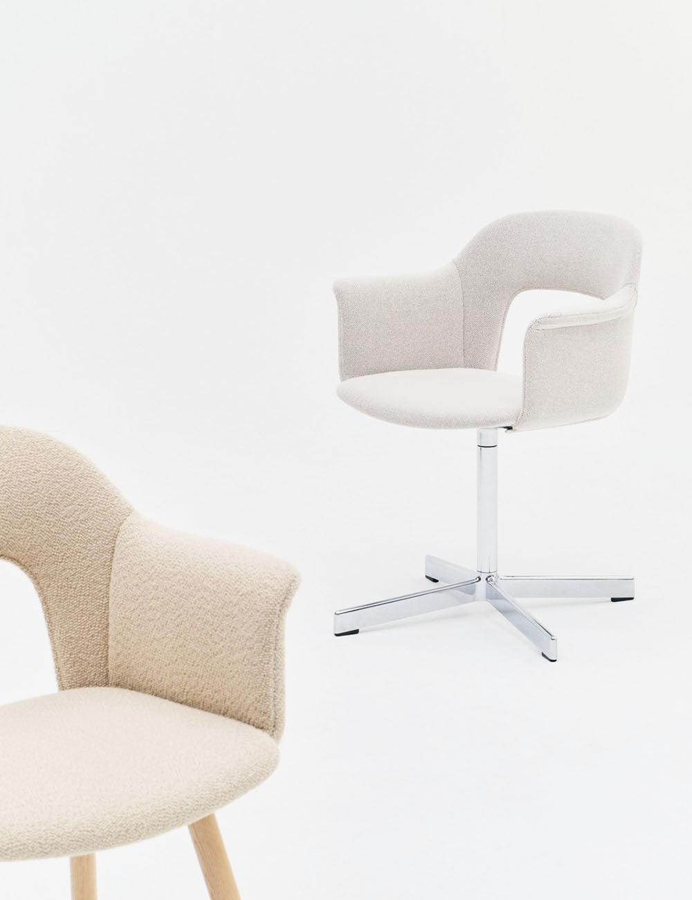 fauteuil layout 233 noir poli