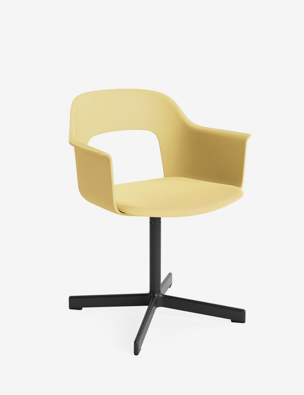layout armchair 233 polished black