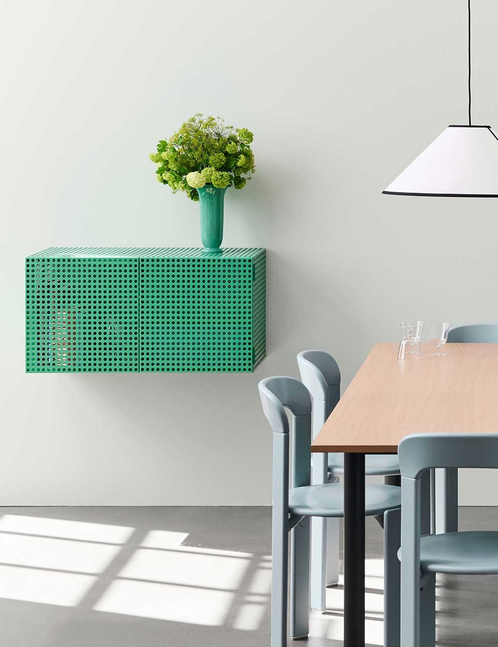 perforated wall cabinet small