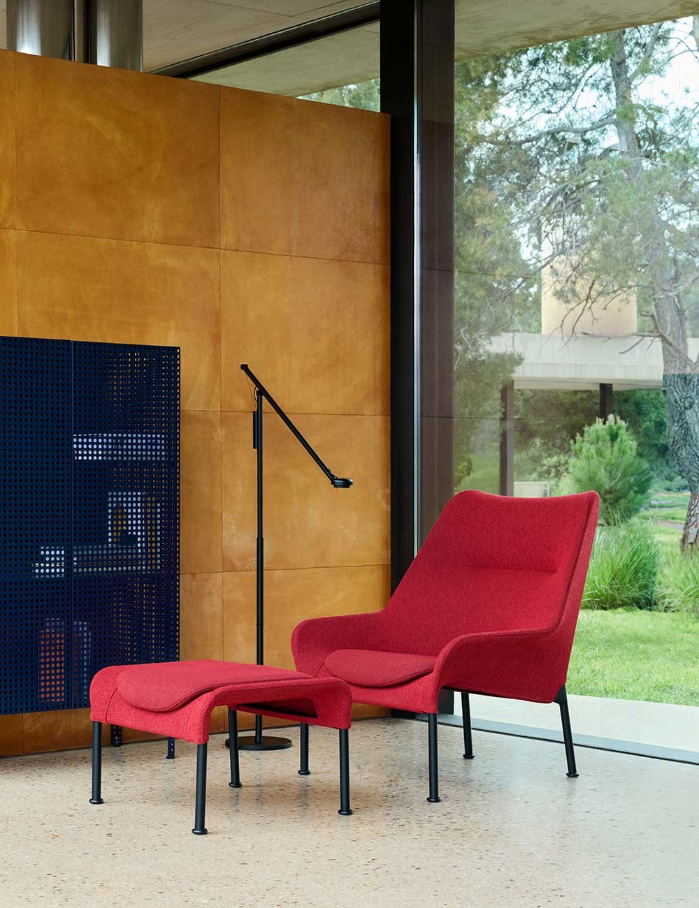 O2 LOUNGE CHAIR/O2 OTTOMAN SET