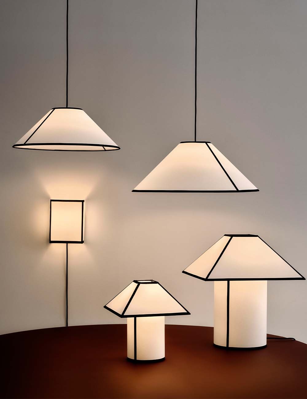 ava square wall lamp