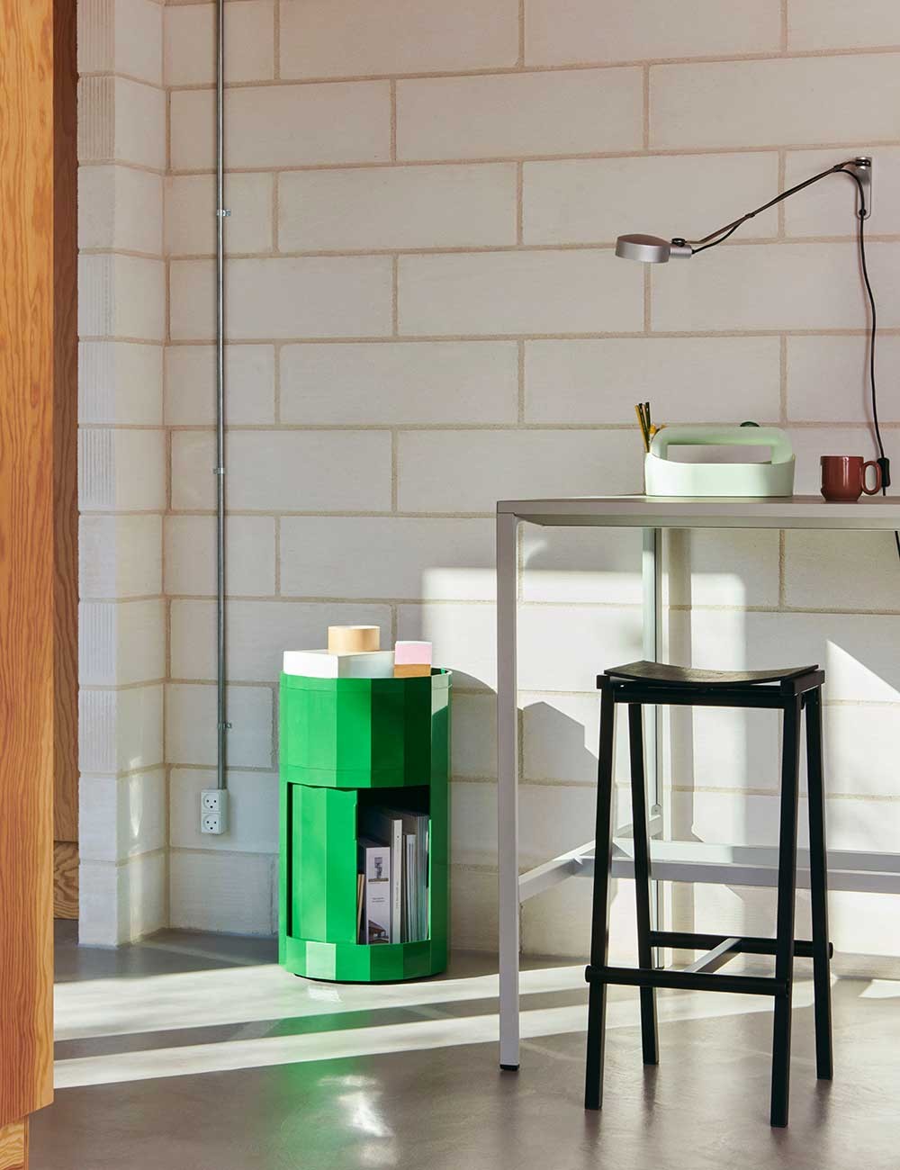 armoire à facettes haute