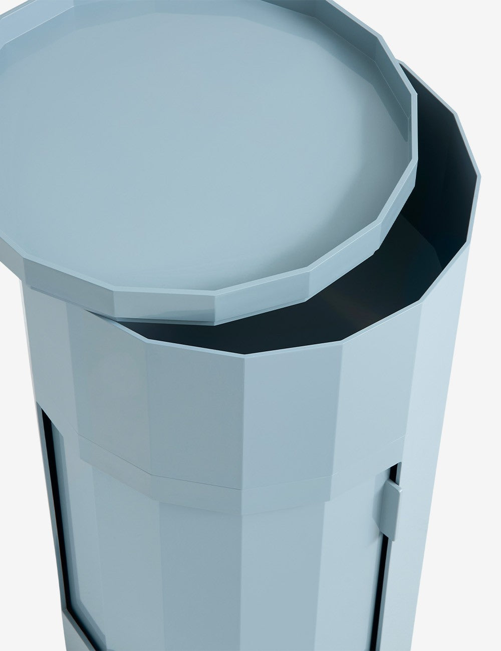 armoire à facettes haute