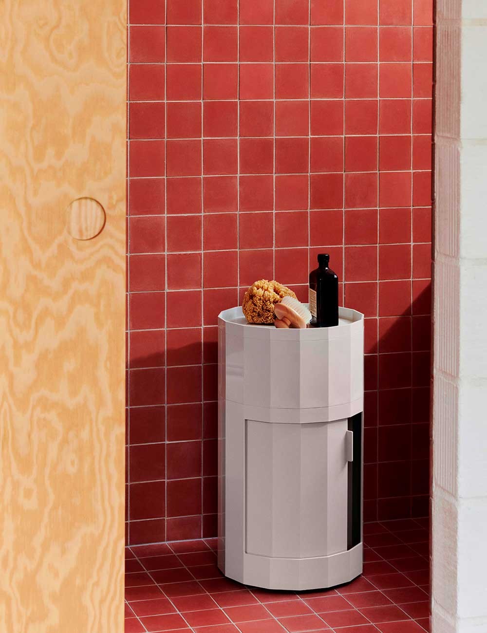 armoire à facettes haute