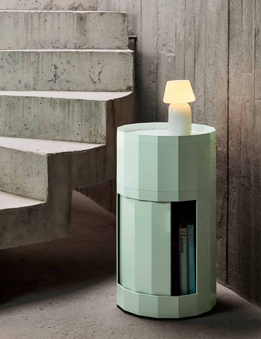 armoire à facettes haute