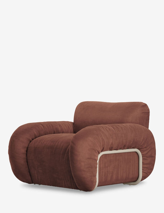 arc lounge fauteuil royal velvet