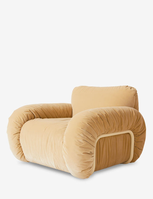 arc lounge fauteuil royal velvet