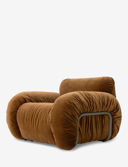 ARC LOUNGE FAUTEUIL ROYAL VELVET