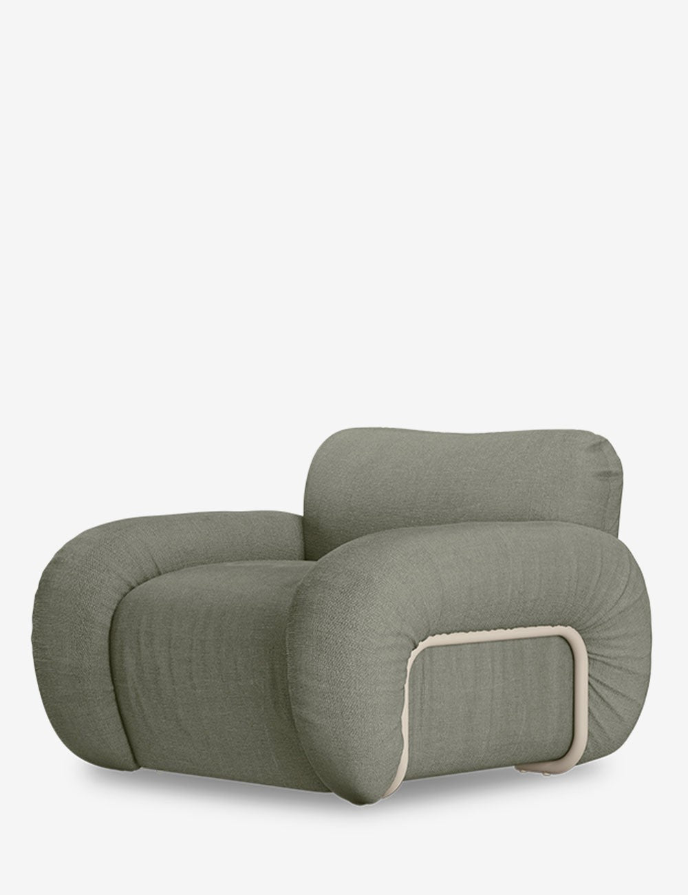 poltrona lounge arc in lino