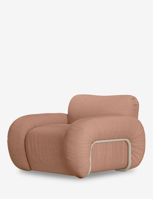 arc lounge fauteuil linen