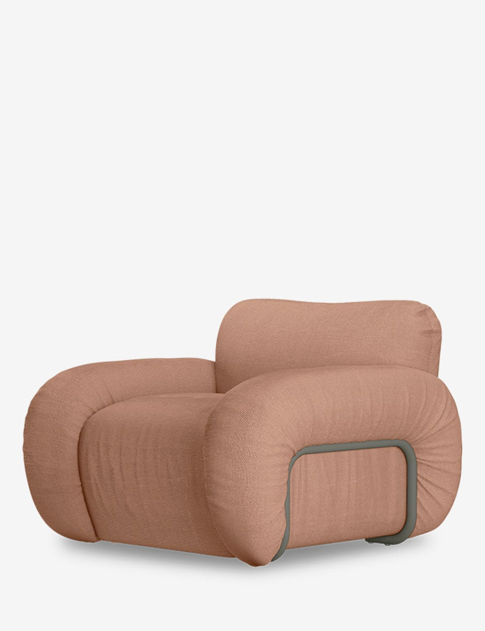 poltrona lounge arc in lino