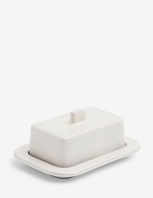 clay butter dish