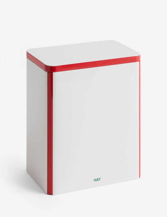 recipiente de lata l