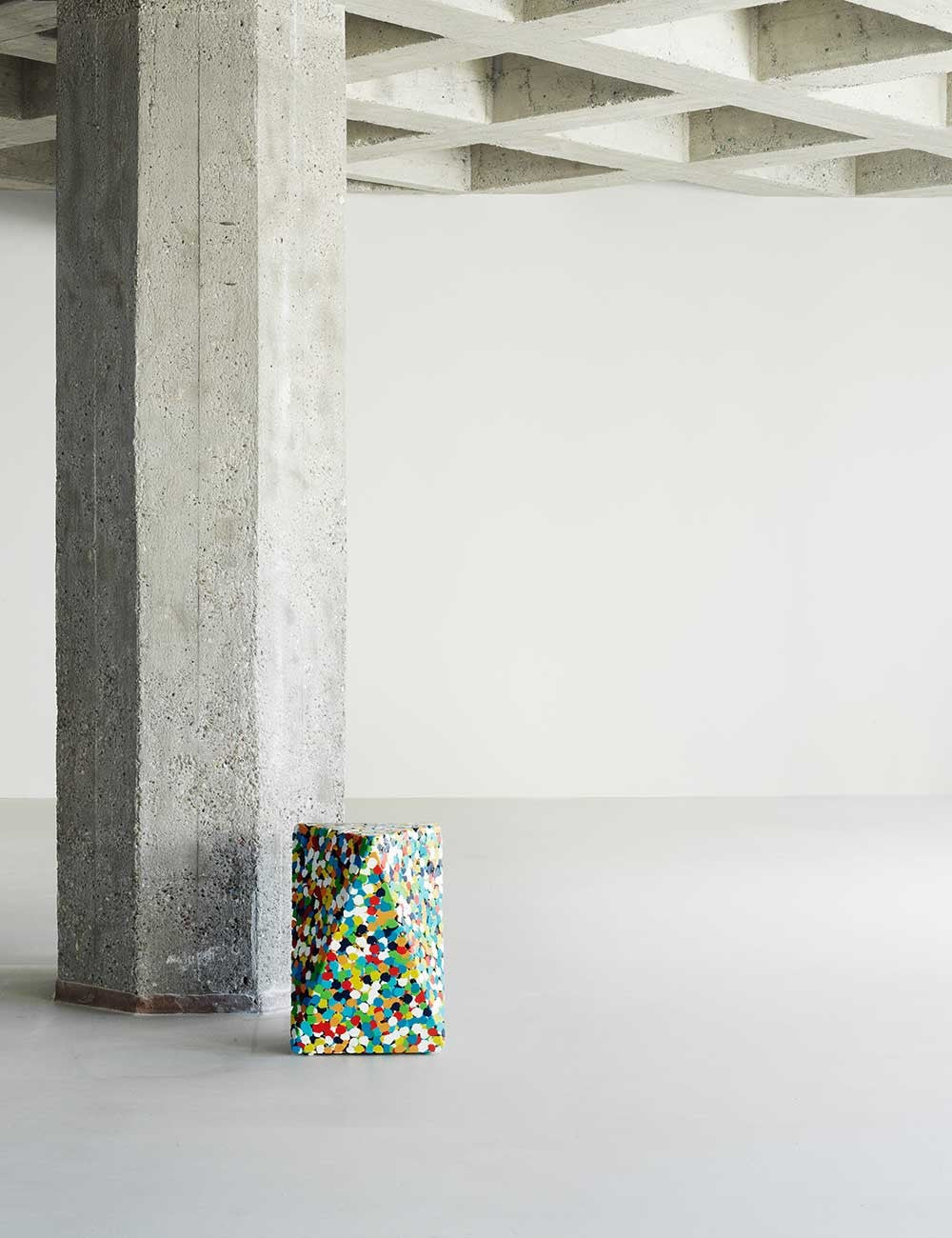 Table d'appoint Delta Proust multicolore