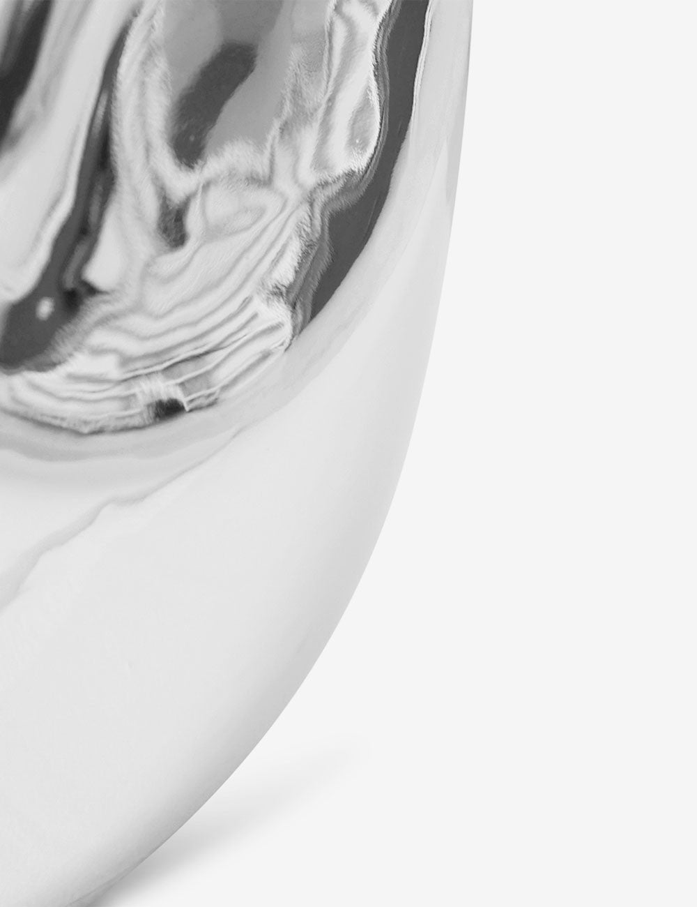 CURRENTS CHROME SIDE TABLE