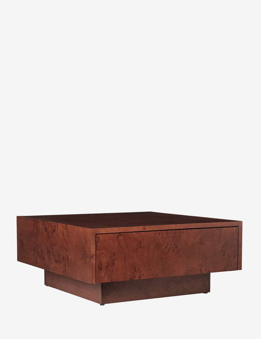 burl sorage coffee table
