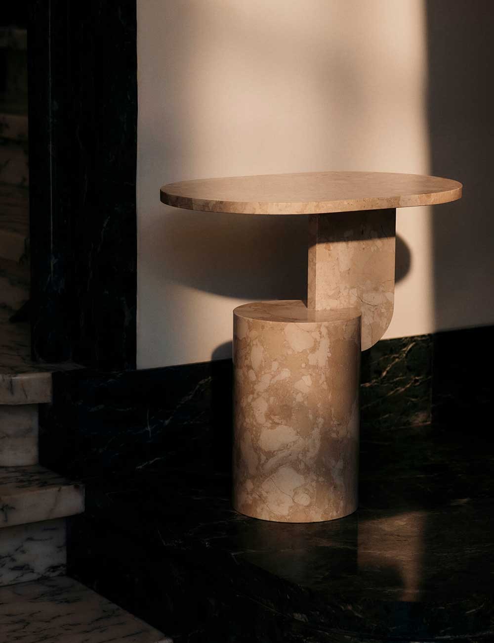 table d'appoint à insérer