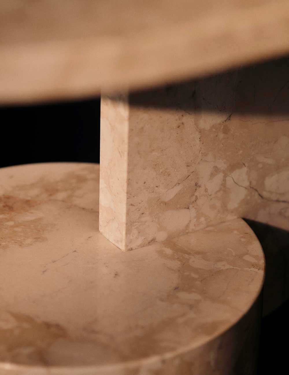table d'appoint à insérer