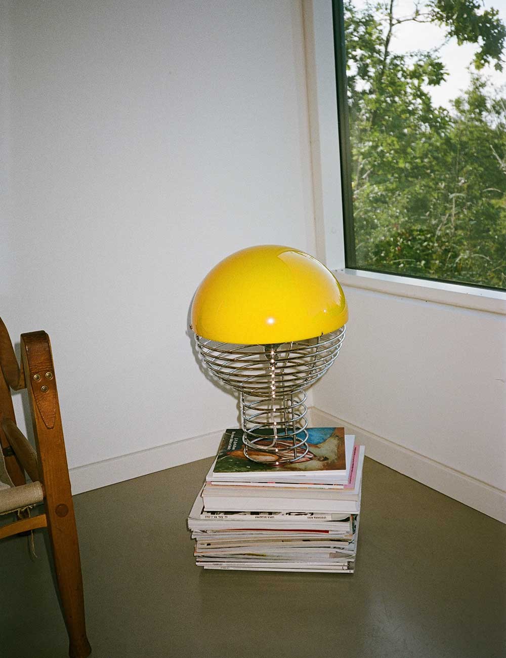 lampada da tavolo in filo ø30