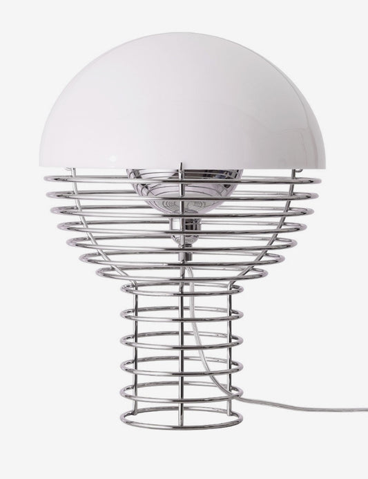 wire table lamp