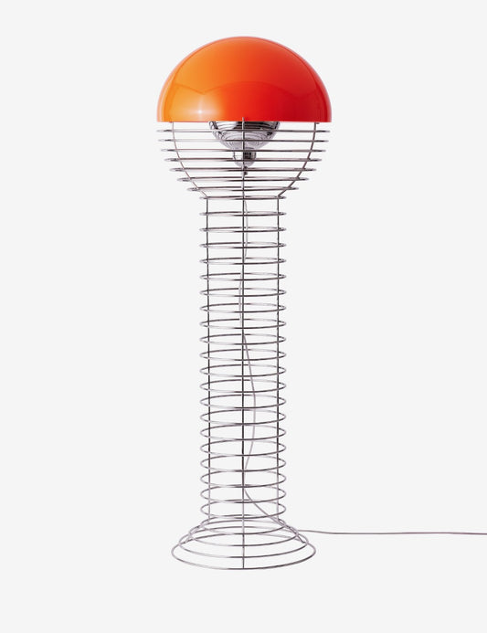 wire floor lamp