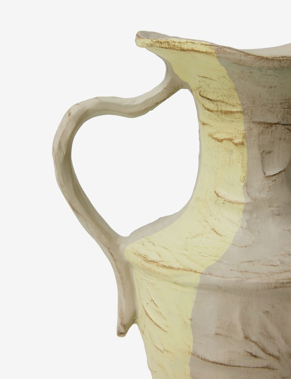 New classics: Jarrón cream stripes