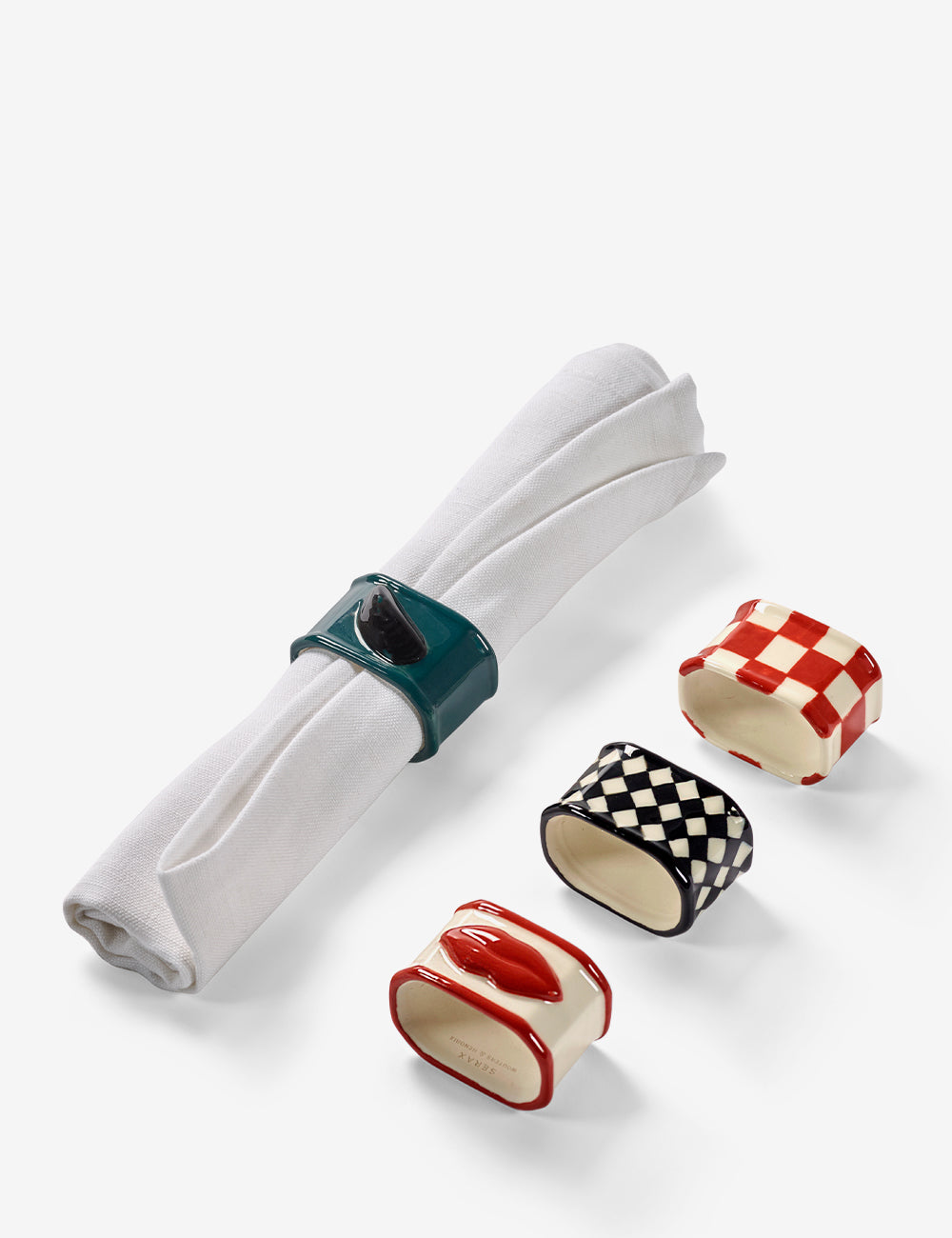 Napkin ring Les Objets 4 set
