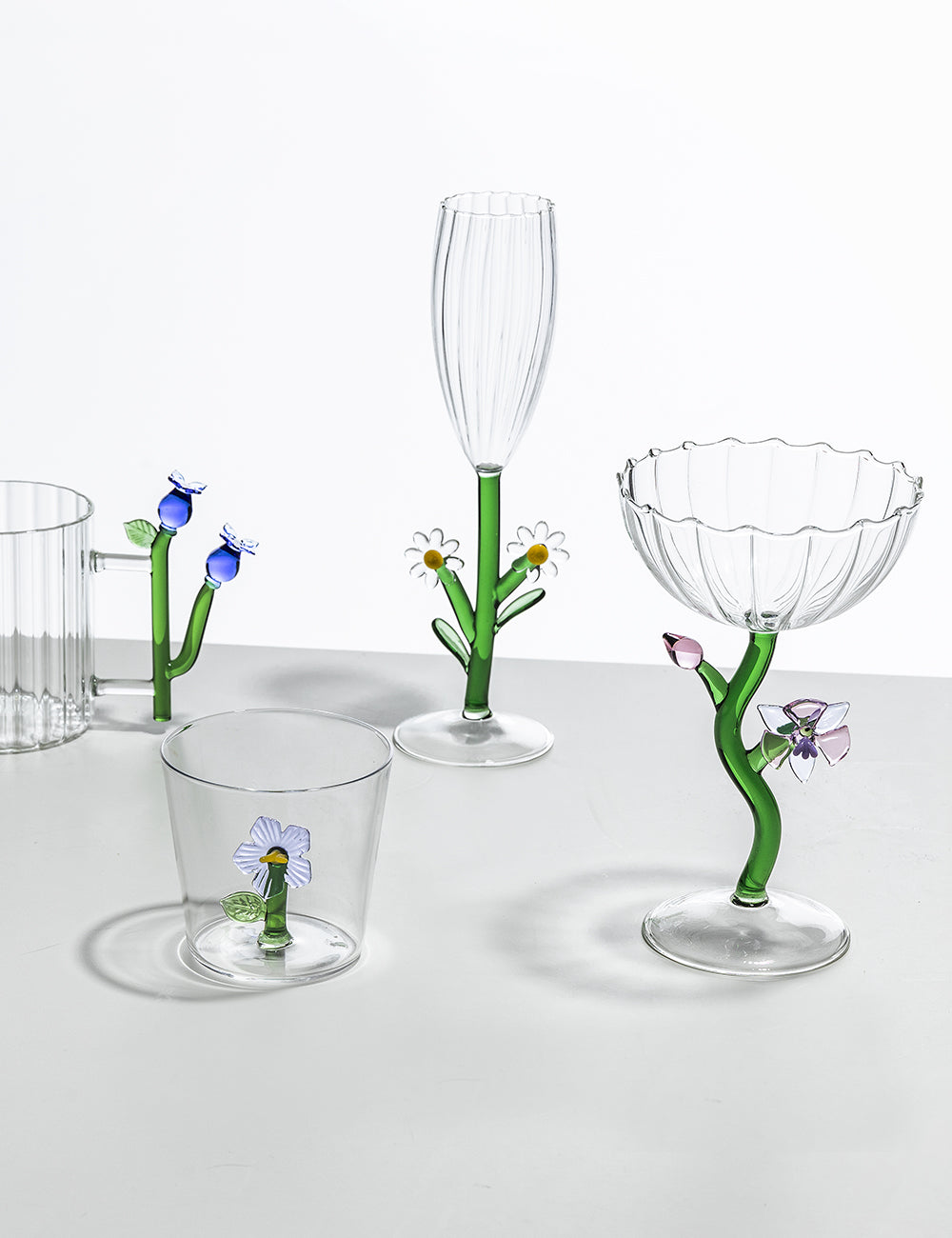 Verre à champagne Botanica