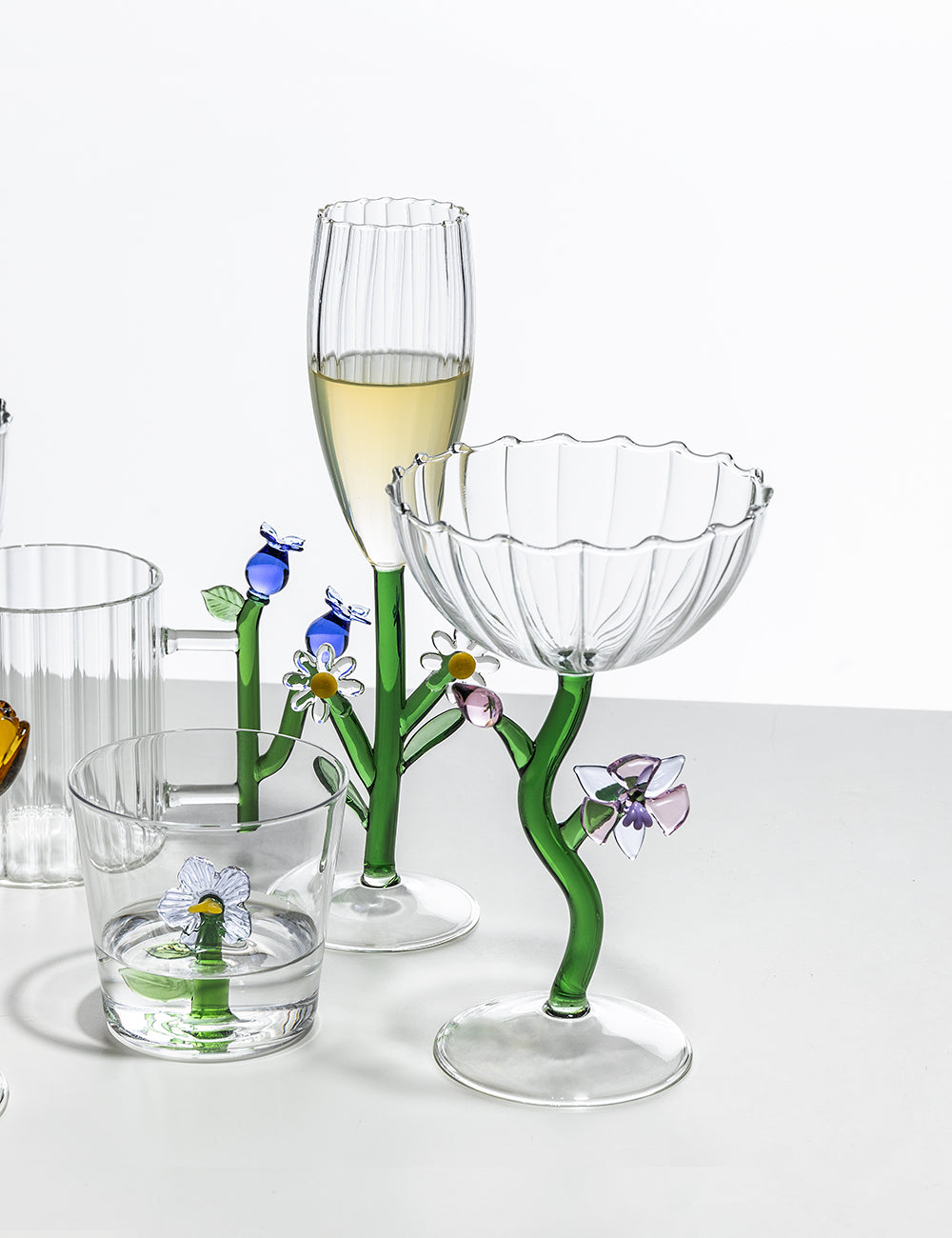 Verre à champagne Botanica