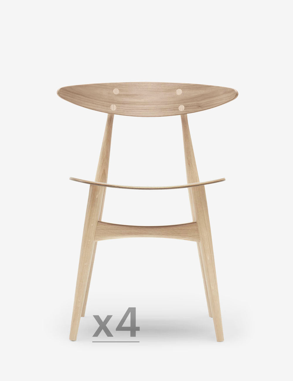 ch33t rovere olio bianco 4 set