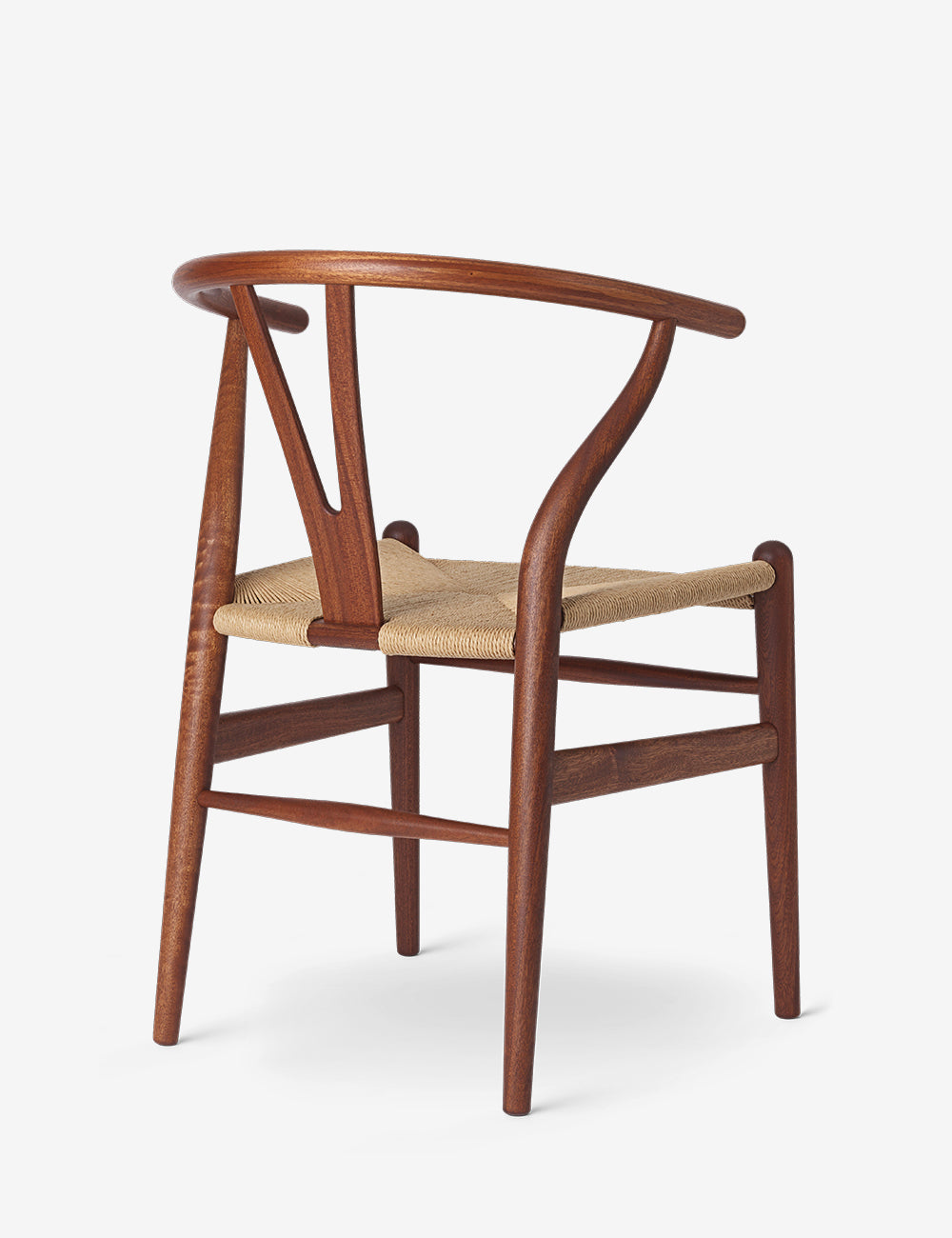 chaise Wishbone ch24 en acajou