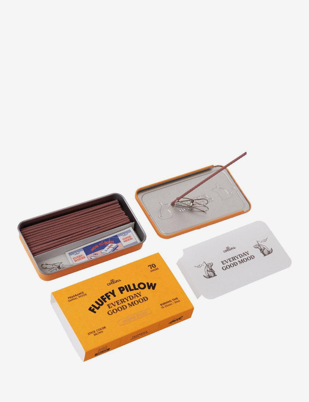 set di incenso a forma di cuscino soffice