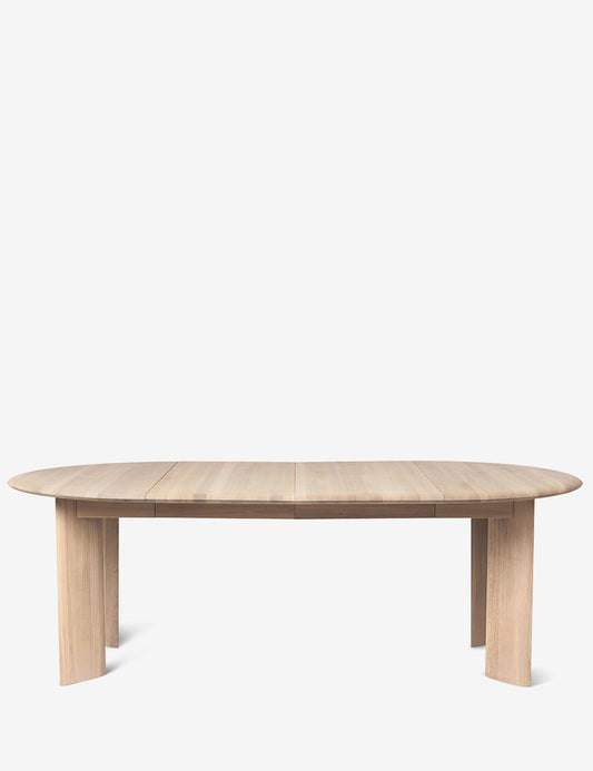 Bevel table extendable x2 oak