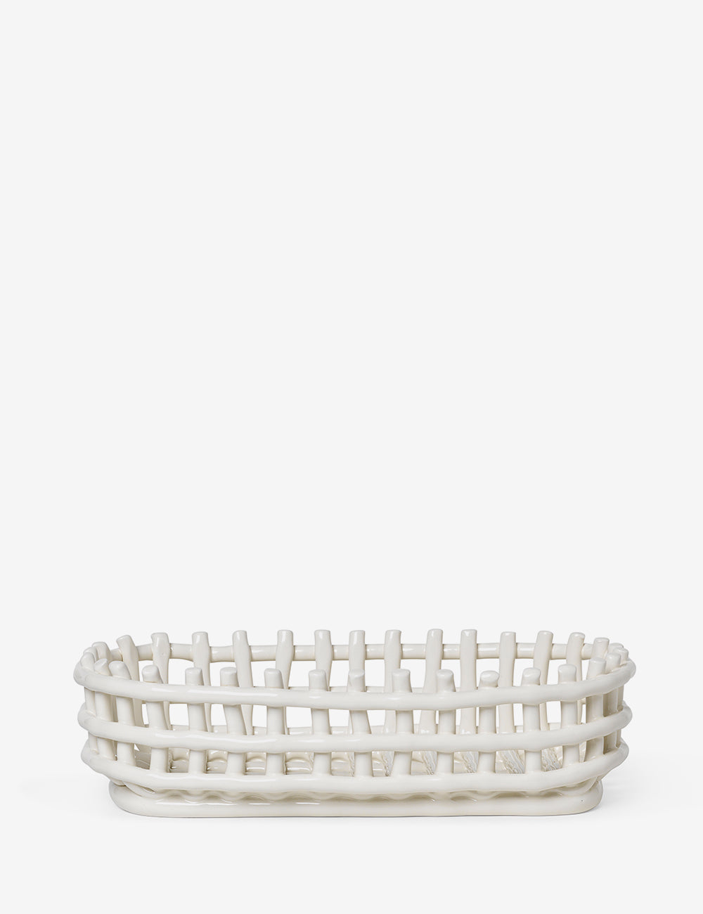 Cesta Ceramic ovalado