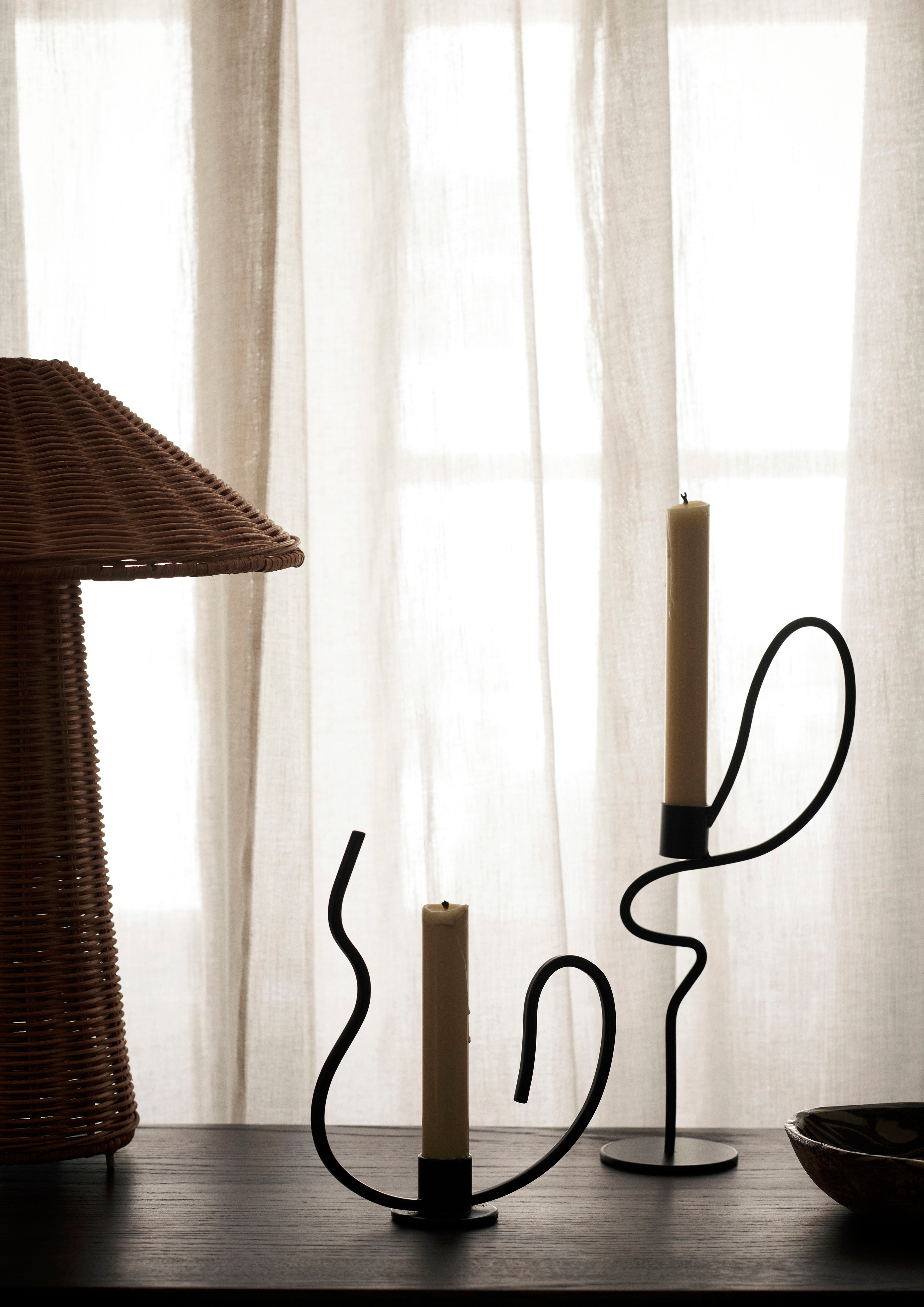 VALSE CANDLE HOLDER TALL