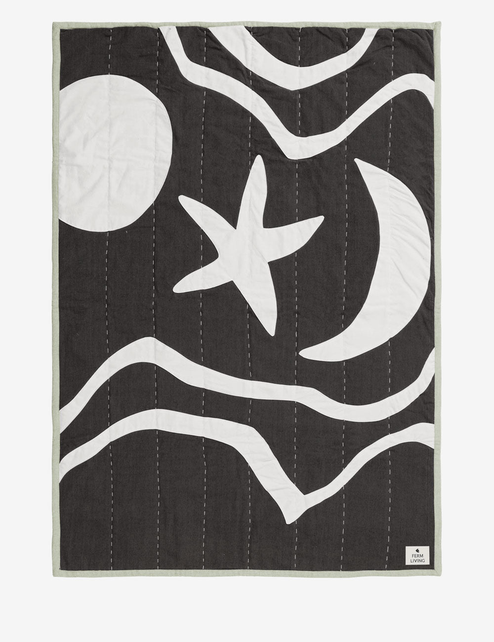 Kove applique quilted blanket