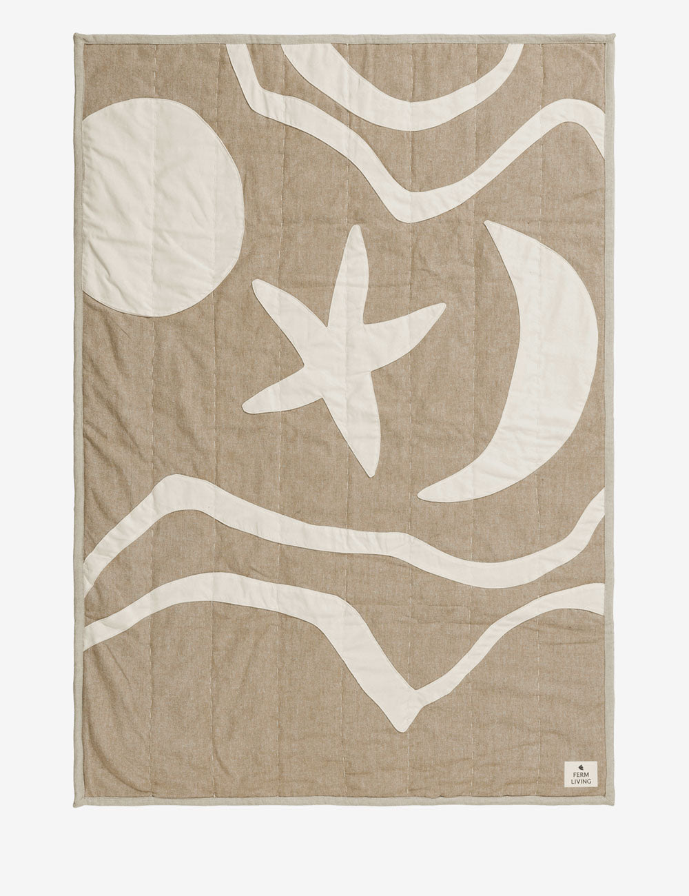 Kove applique quilted blanket