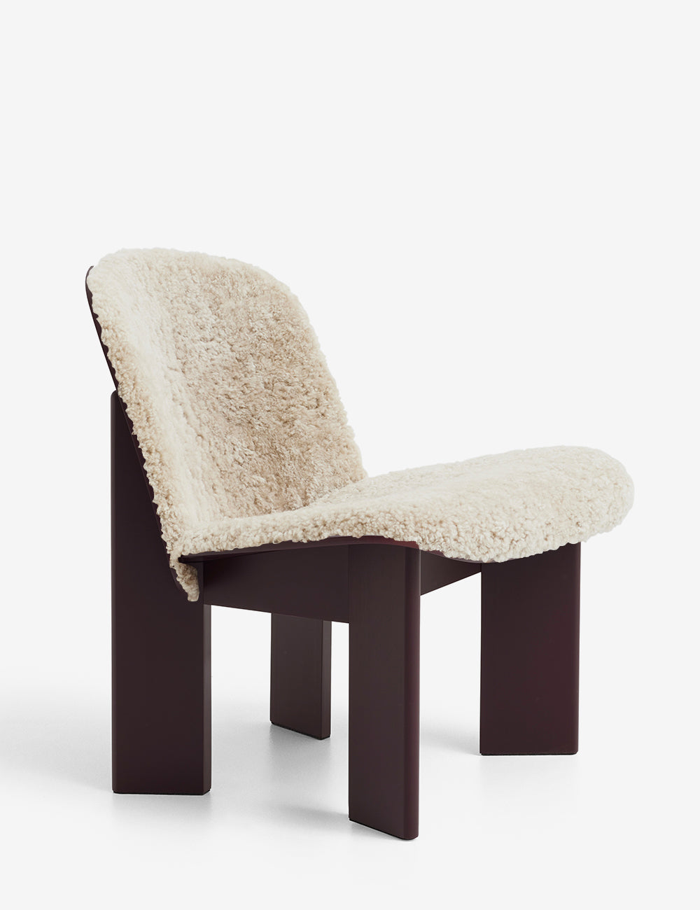 Chisel lounge chair Sheepskin