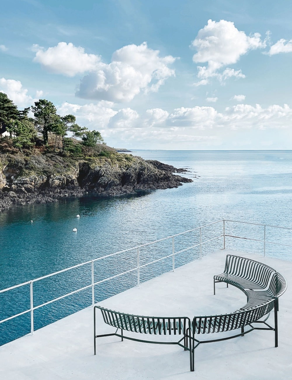 Palissade park dining bench In