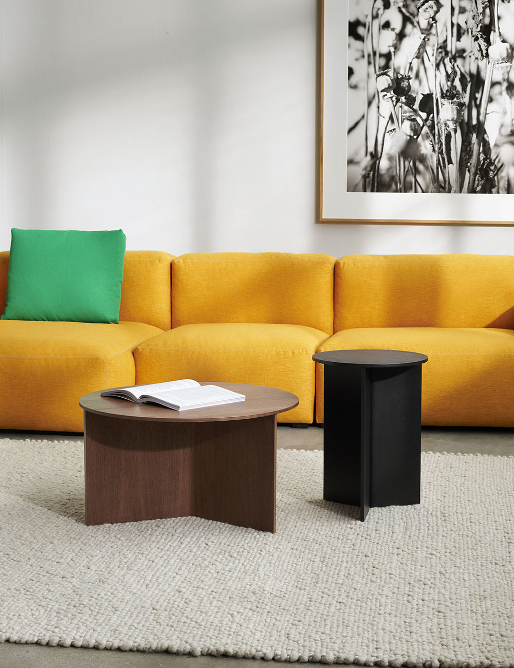 Mesa Slit madera Ø65