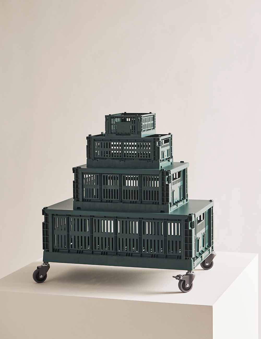 Roues HAY Colour Crate L/LSquare/XL