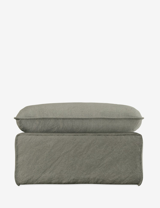 nomad hocker linen