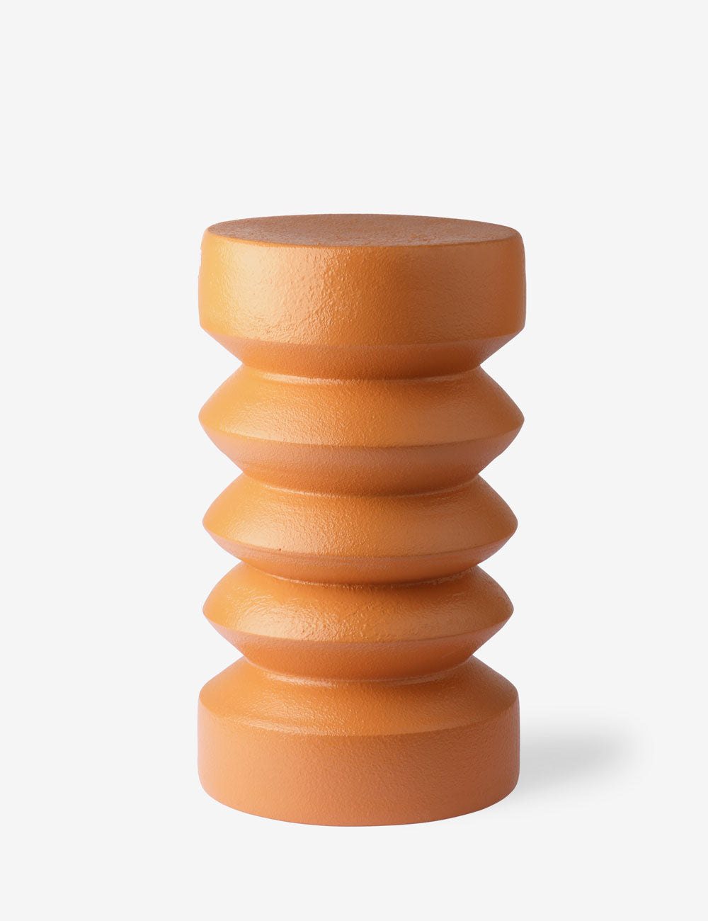 stoneware side table terra