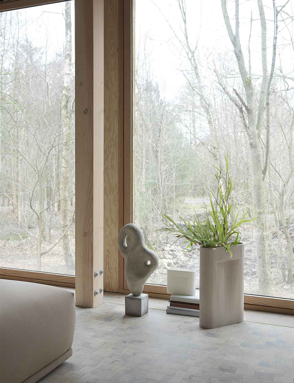 Ridge vase h48,5
