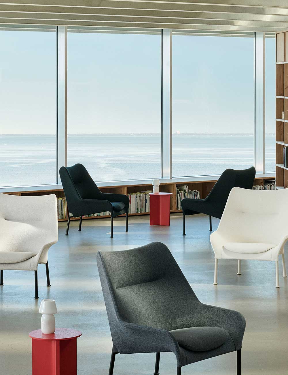 Table Slit en bois Ø35