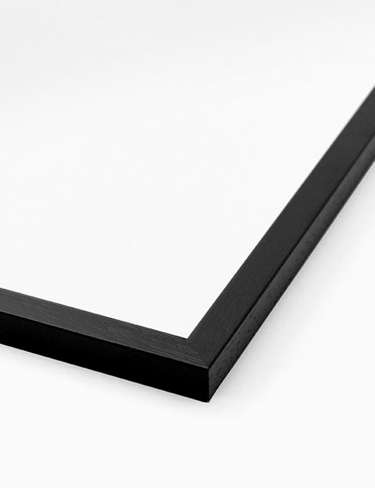 Moldura carvalho preto