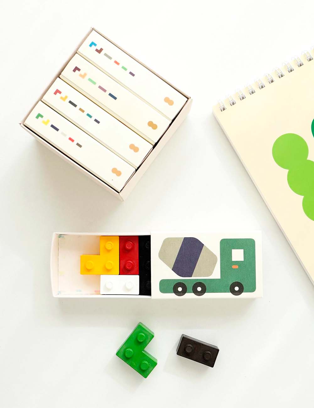 Peintures blocs de voiture 4 set