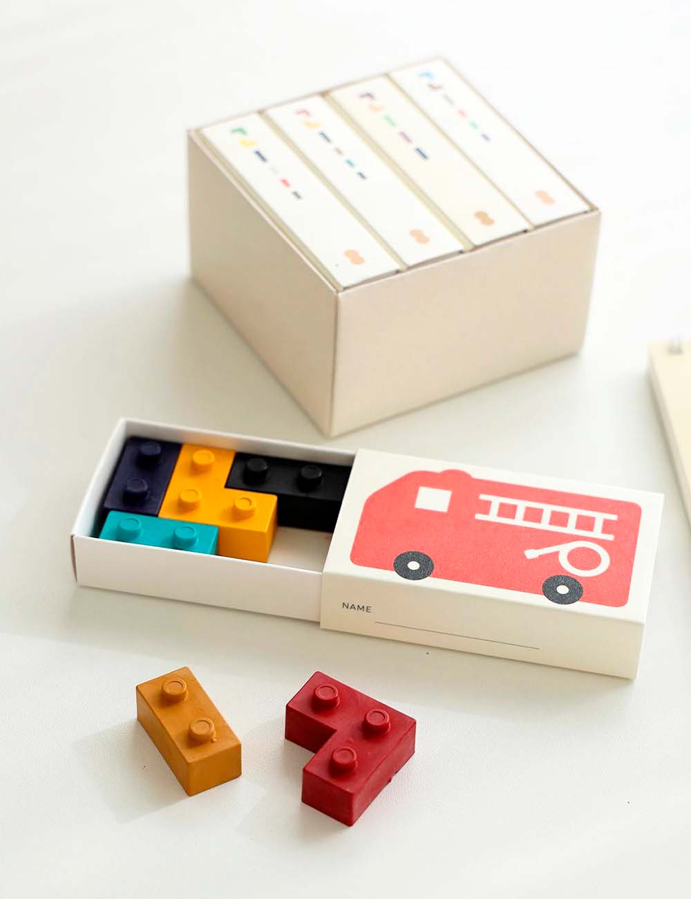 Peintures blocs de voiture 4 set